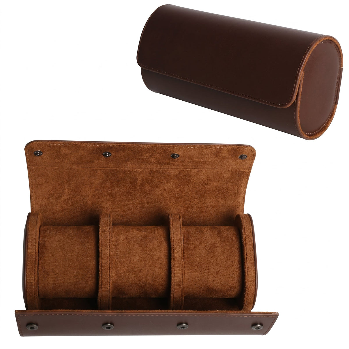 Premium Triple Watch Travel Case