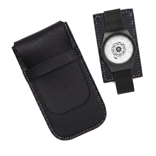 Leather Travel Watch Pouch 1+1